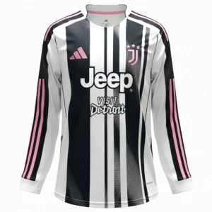 Fotbalové Dresy Juventus FC 2025-26 Domácí Dres Mužské Dlouhý Rukáv