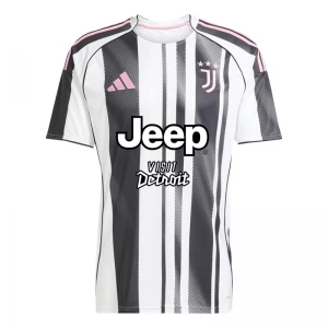Fotbalové Dresy Juventus FC 2025-26 Sponsor Domácí Dres Mužské