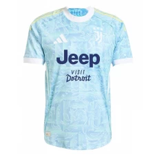 Fotbalové Dresy Juventus FC 2025-26 Sponsor Venkovní Dres Mužské