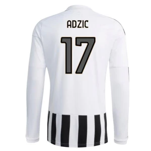 Fotbalové Dresy Juventus FC Adzic #17 2026-27 Domácí Dres Mužské Dlouhý Rukáv