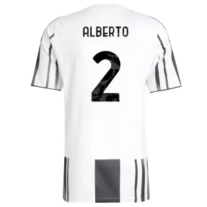 Fotbalové Dresy Juventus FC Alberto #2 2025-26 Domácí Dres Mužské