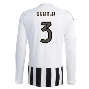 Fotbalové Dresy Juventus FC Bremer #3 2026-27 Domácí Dres Mužské Dlouhý Rukáv