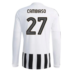 Fotbalové Dresy Juventus FC Cambiaso #27 2026-27 Domácí Dres Mužské Dlouhý Rukáv