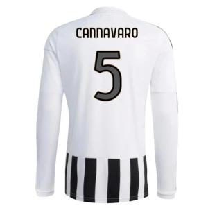 Fotbalové Dresy Juventus FC Cannavaro #5 2026-27 Domácí Dres Mužské Dlouhý Rukáv