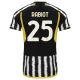 Fotbalové Dresy Juventus FC Rabiot #25 2023-24 Domácí Dres Mužské
