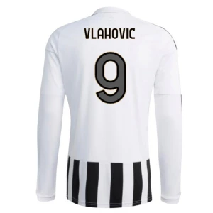 Fotbalové Dresy Juventus FC Vlahovic #9 2026-27 Domácí Dres Mužské Dlouhý Rukáv