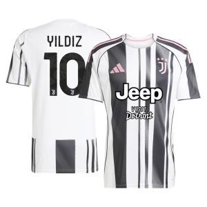 Fotbalové Dresy Juventus FC Yildiz #10 2025-26 Sponsor Domácí Dres Mužské