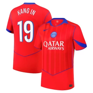 Fotbalové Dresy Kang In #19 Paris Saint-Germain PSG 2025-26 Cup Třetí Dres Mužské