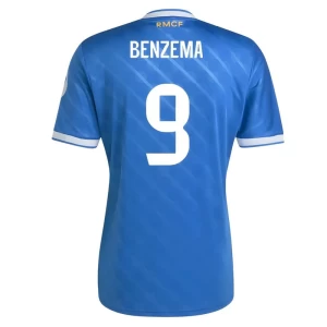 Fotbalové Dresy Karim Benzema #9 Real Madrid 2025-26 Třetí Dres Mužské