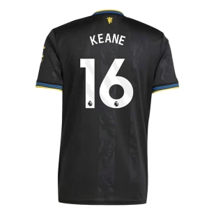 Fotbalové Dresy Keane #16 Manchester United 2025-26 Třetí Dres Mužské