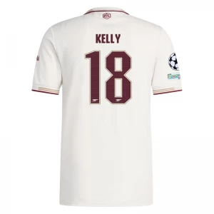 Fotbalové Dresy Kelly #18 Arsenal FC 2025-26 Champions League Třetí Dres Mužské