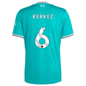 Fotbalové Dresy Kerkez #6 Liverpool FC 2025-26 Třetí Dres Mužské