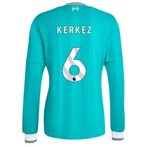 Fotbalové Dresy Kerkez #6 Liverpool FC 2025-26 Třetí Dres Mužské Dlouhý Rukáv