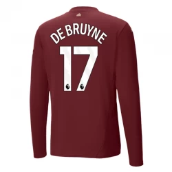 Fotbalové Dresy Kevin De Bruyne #17 Manchester City 2024-25 Alternativní Dres Mužské Dlouhý Rukáv