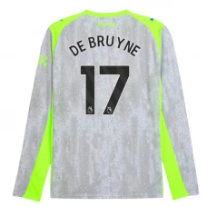 Fotbalové Dresy Kevin De Bruyne #17 Manchester City 2025-26 Třetí Dres Mužské Dlouhý Rukáv