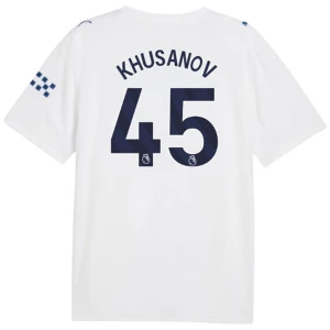Fotbalové Dresy Khusanov #45 Manchester City 2026-27 Třetí Dres Mužské