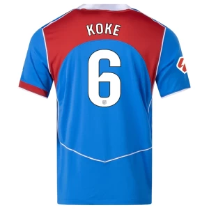 Fotbalové Dresy Koke #6 Atlético Madrid 2025-26 Třetí Dres Mužské