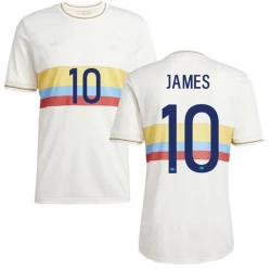 Fotbalové Dresy Kolumbie JAMES #10 2024 100th Anniversary Domácí Dres Mužské
