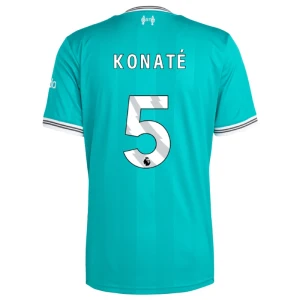 Fotbalové Dresy Konate #5 Liverpool FC 2025-26 Třetí Dres Mužské