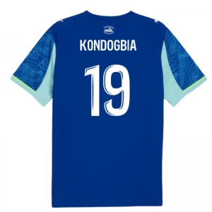 Fotbalové Dresy Kondogbia #19 Olympique de Marseille 2025-26 Třetí Dres Mužské