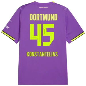 Fotbalové Dresy Konstantelias #45 BVB Borussia Dortmund 2026-27 Třetí Dres Mužské