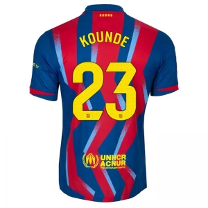 Fotbalové Dresy Kounde #23 FC Barcelona 2025-26 Fourth Dres Mužské