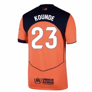 Fotbalové Dresy Kounde #23 FC Barcelona 2025-26 Třetí Dres Mužské