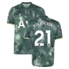 Fotbalové Dresy Kulusevski #21 Tottenham Hotspur 2024-25 Třetí Dres Mužské