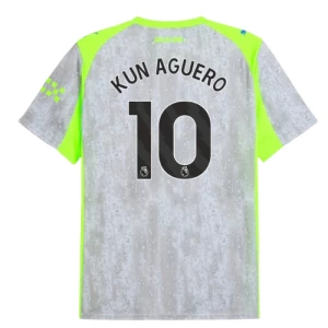 Fotbalové Dresy Kun Aguero #10 Manchester City 2025-26 Třetí Dres Mužské