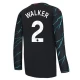 Fotbalové Dresy Kyle Walker #2 Manchester City 2023-24 Alternativní Dres Mužské Dlouhý Rukáv
