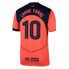Fotbalové Dresy Lamine Yamal #10 FC Barcelona 2025-26 UCL Třetí Dres Mužské