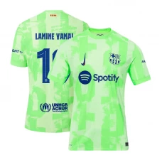 Fotbalové Dresy Lamine Yamal #19 FC Barcelona 2024-25 UCL Třetí Dres Mužské