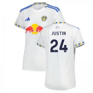 Fotbalové Dresy Leeds United Justin #24 2025-26 Domácí Dres Mužské