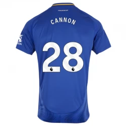 Fotbalové Dresy Leicester City Cannon #28 2024-25 Domácí Dres Mužské