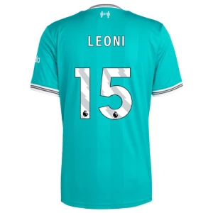 Fotbalové Dresy Leoni #15 Liverpool FC 2025-26 Třetí Dres Mužské