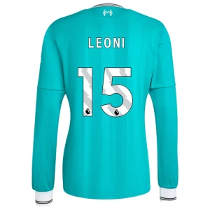 Fotbalové Dresy Leoni #15 Liverpool FC 2025-26 Třetí Dres Mužské Dlouhý Rukáv