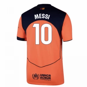 Fotbalové Dresy Lionel Messi #10 FC Barcelona 2025-26 Třetí Dres Mužské