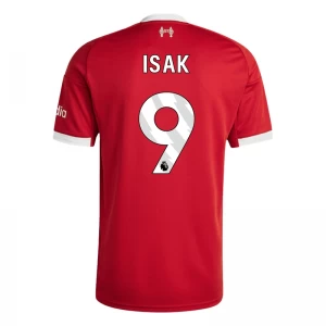 Fotbalové Dresy Liverpool FC Alexander Isak #9 2025-26 Domácí Dres Mužské