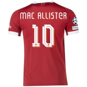 Fotbalové Dresy Liverpool FC Alexis Mac Allister #10 2025-26 Champions League Domácí Dres Mužské