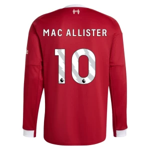 Fotbalové Dresy Liverpool FC Alexis Mac Allister #10 2025-26 Domácí Dres Mužské Dlouhý Rukáv