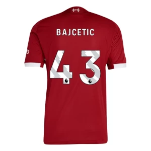 Fotbalové Dresy Liverpool FC Bajcetic #43 2025-26 Domácí Dres Mužské
