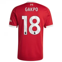 Fotbalové Dresy Liverpool FC Cody Gakpo #18 2025-26 Domácí Dres Mužské