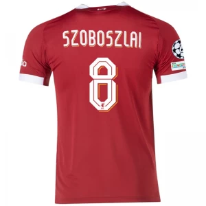 Fotbalové Dresy Liverpool FC Dominik Szoboszlai #8 2025-26 Champions League Domácí Dres Mužské