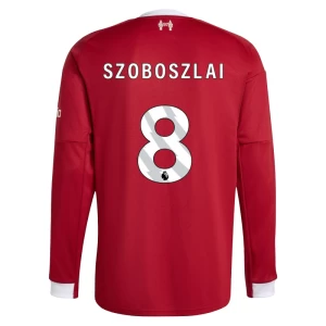 Fotbalové Dresy Liverpool FC Dominik Szoboszlai #8 2025-26 Domácí Dres Mužské Dlouhý Rukáv
