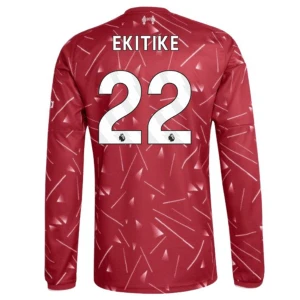 Fotbalové Dresy Liverpool FC Ekitike #22 2026-27 Domácí Dres Mužské Dlouhý Rukáv