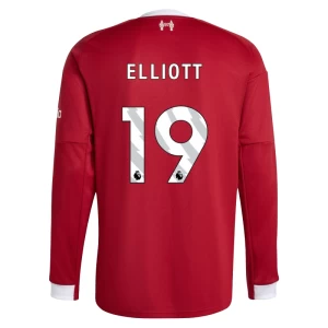Fotbalové Dresy Liverpool FC Elliott #19 2025-26 Domácí Dres Mužské Dlouhý Rukáv