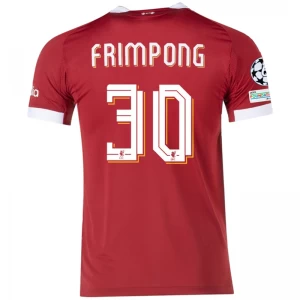 Fotbalové Dresy Liverpool FC Frimpong #30 2025-26 Champions League Domácí Dres Mužské