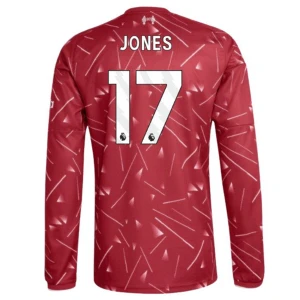 Fotbalové Dresy Liverpool FC Jones #17 2026-27 Domácí Dres Mužské Dlouhý Rukáv