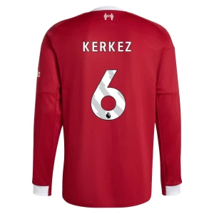 Fotbalové Dresy Liverpool FC Kerkez #6 2025-26 Domácí Dres Mužské Dlouhý Rukáv
