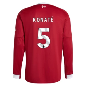 Fotbalové Dresy Liverpool FC Konate #5 2025-26 Domácí Dres Mužské Dlouhý Rukáv